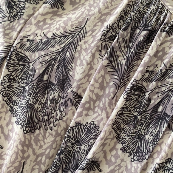 Boden Spring Floral Lilac Dress - Picture 12 of 13